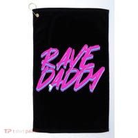 Techno Rave EDM Rave Daddy Golf Towel thumb 0