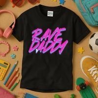 Techno Rave EDM Rave Daddy Kids T-Shirt thumb 3