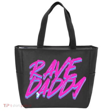 Techno Rave EDM Rave Daddy Tote Bag