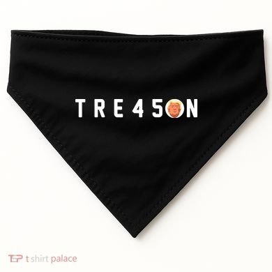 Tre45on Anti Trump USA-Made Doggie Bandana