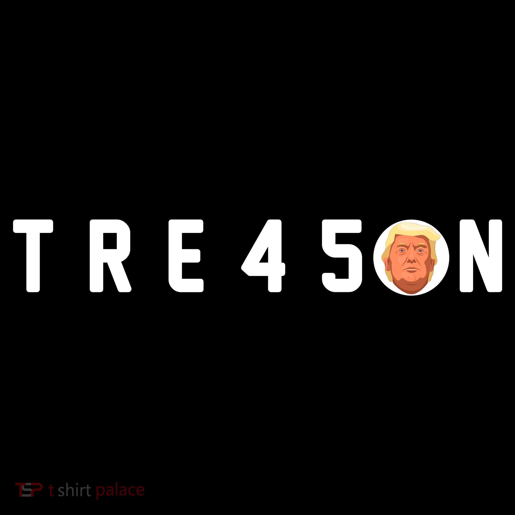 Tre45on Anti Trump Button