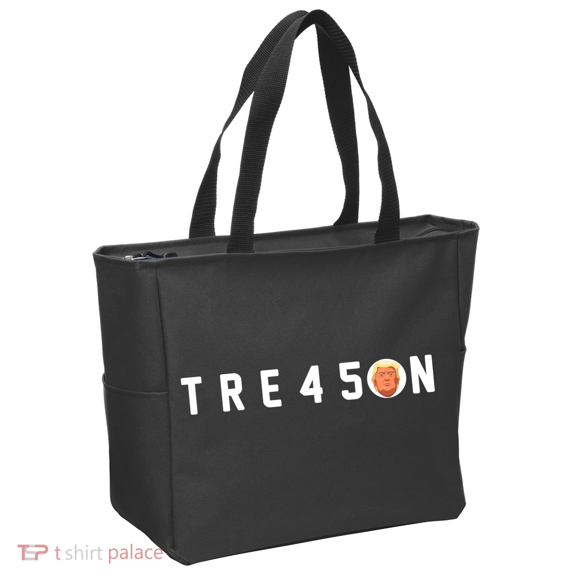 Tre45on Anti Trump Tote Bag