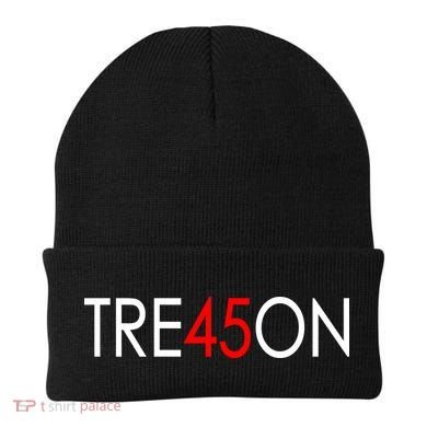 Tre45on Anti Trump Treason Beanie
