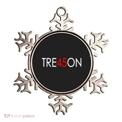 Tre45on Anti Trump Treason Ornament
