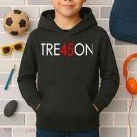 Tre45on Anti Trump Treason Kids Hoodie thumb 2