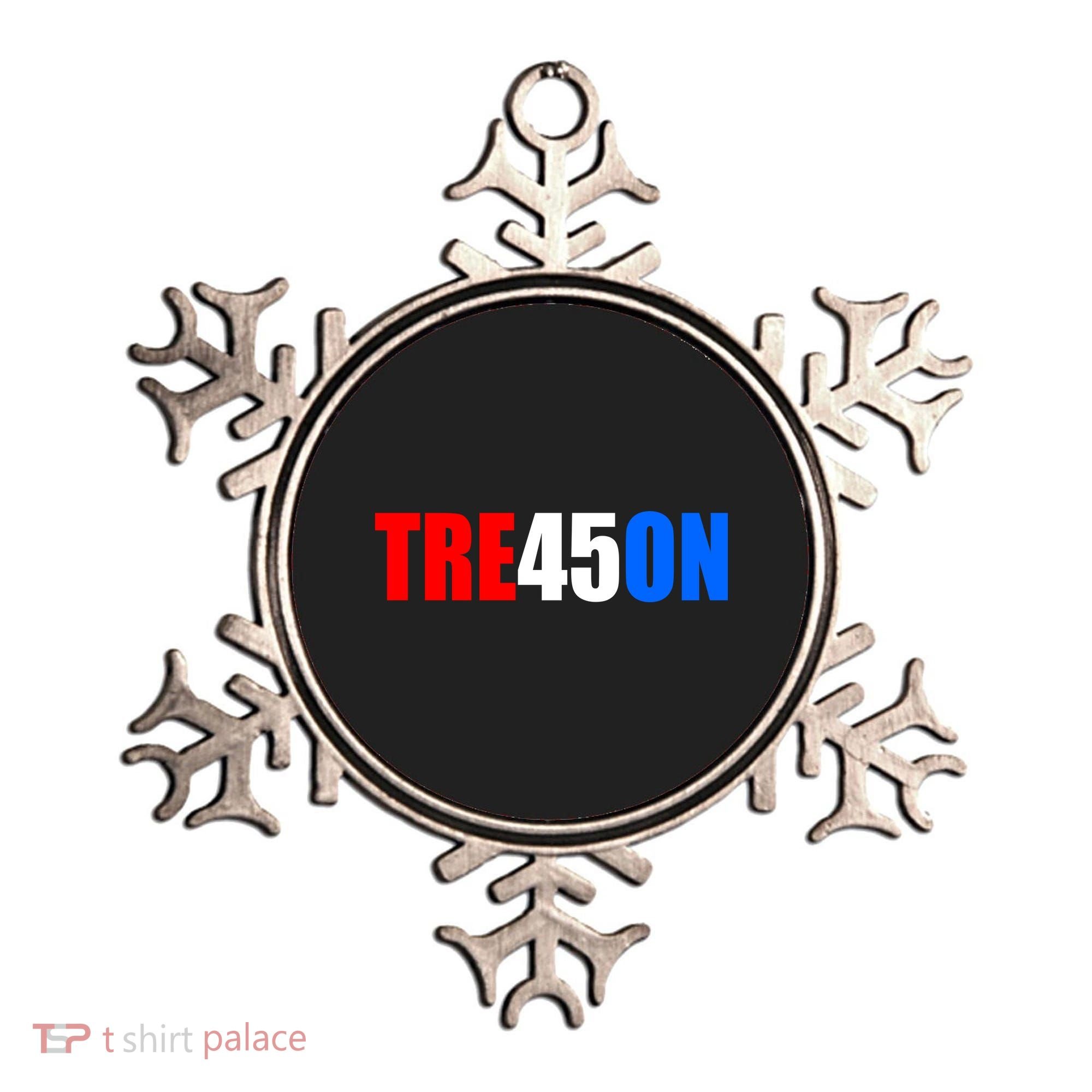 Tre45on Treason Anti Trump Ornament