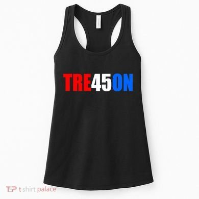 Tre45on Treason Anti Trump Women's Tank Top