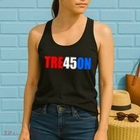 Tre45on Treason Anti Trump Women's Tank Top thumb 2