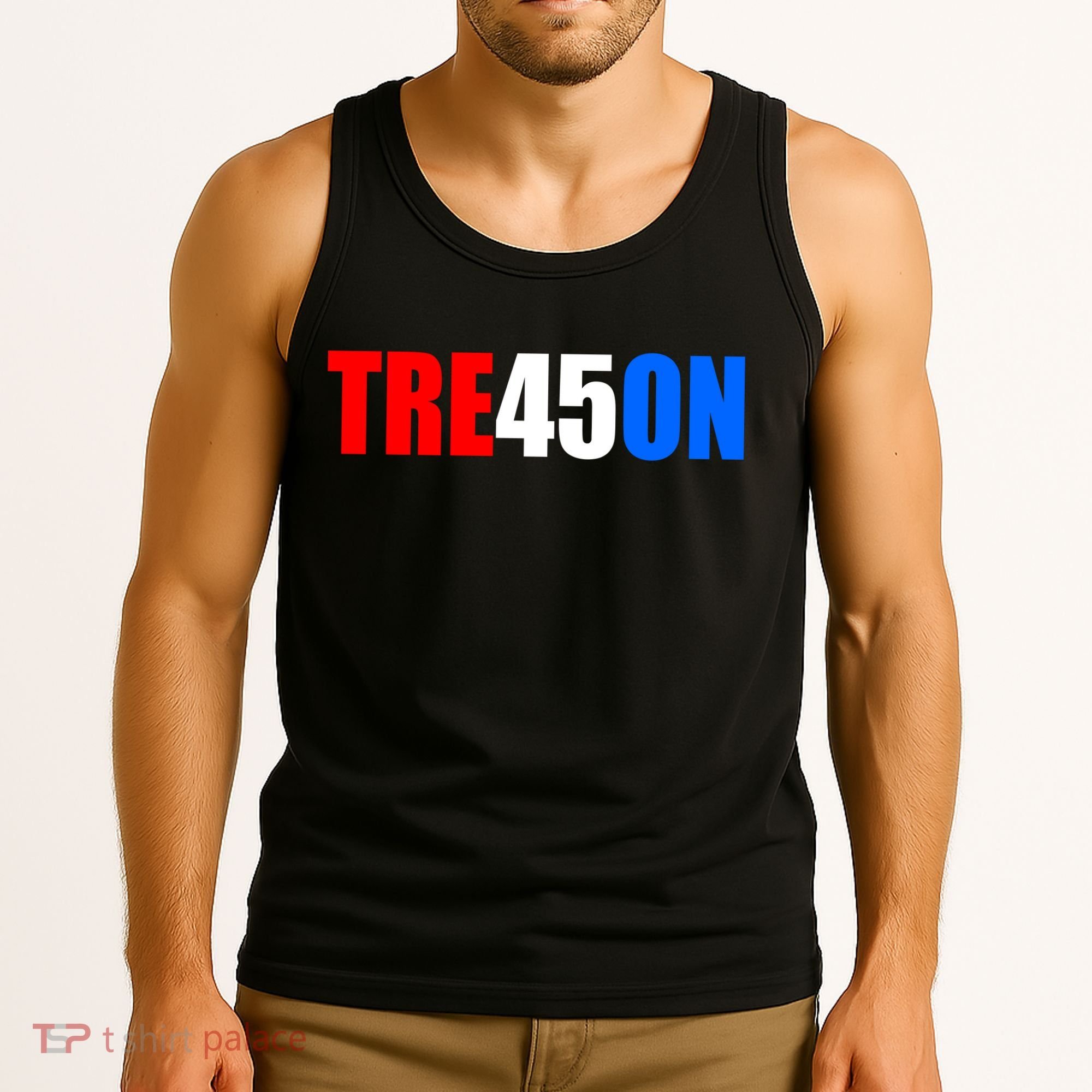 Tre45on Treason Anti Trump Tank Top