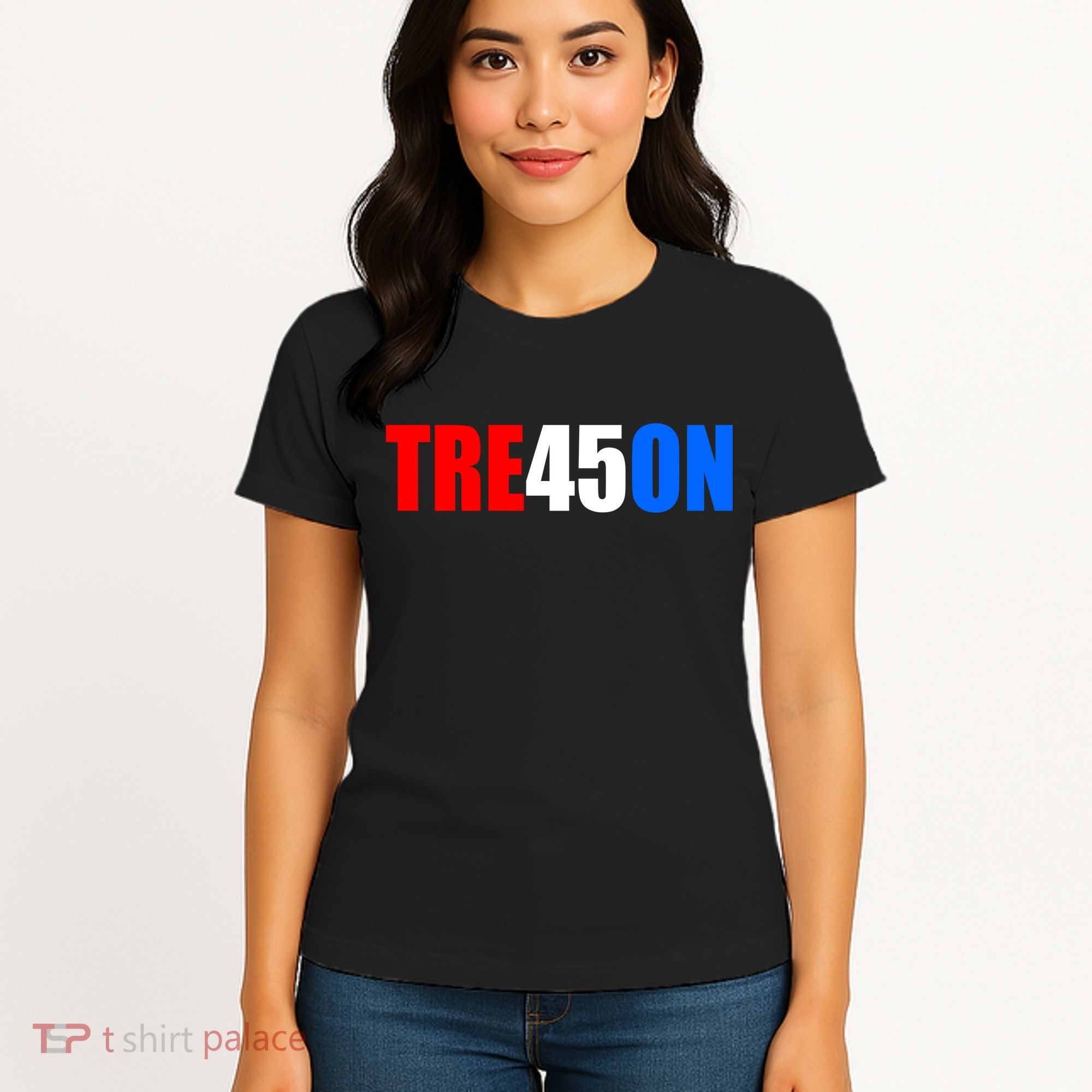 Tre45on Treason Anti Trump Women's T-Shirt