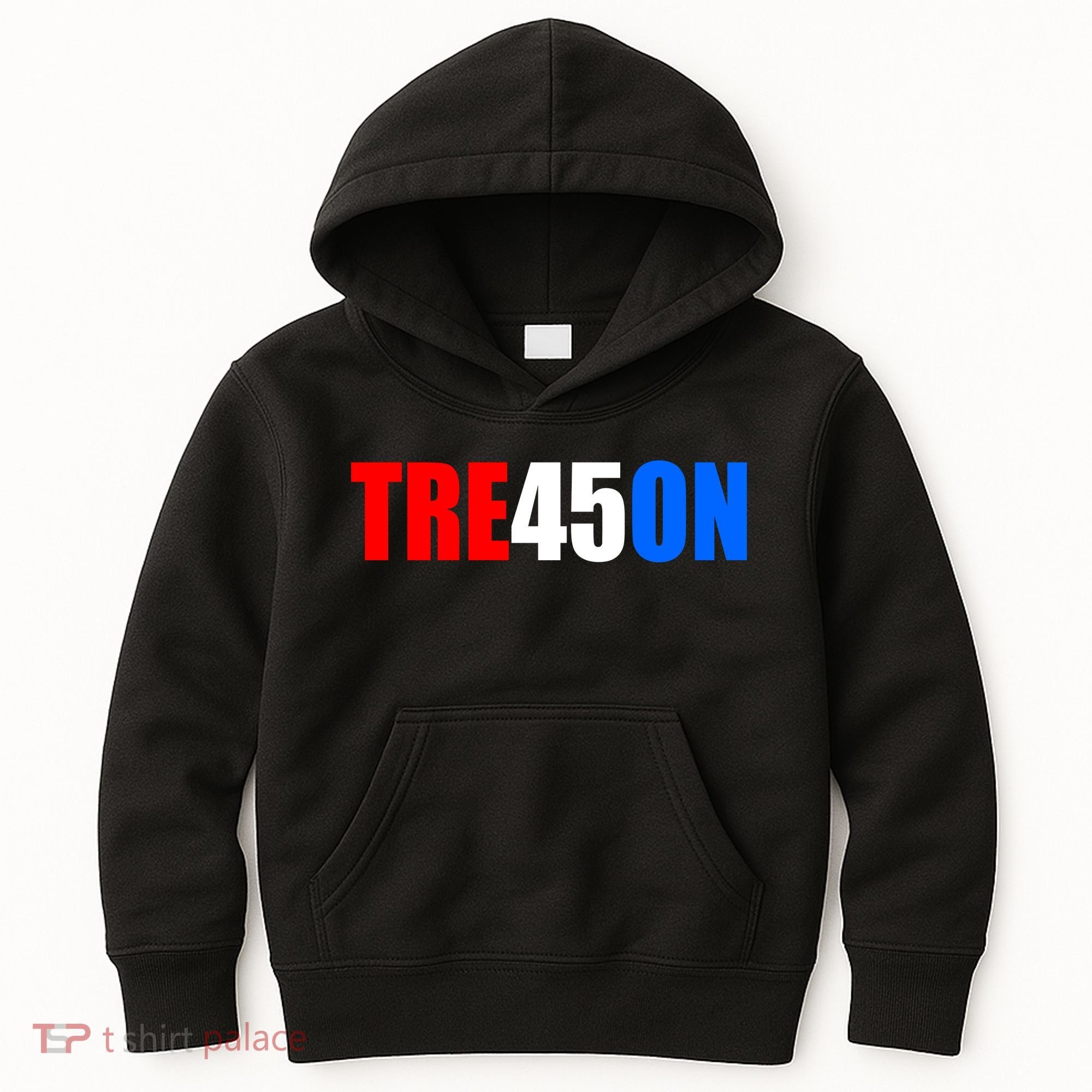 Tre45on Treason Anti Trump Kids Hoodie