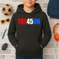 Tre45on Treason Anti Trump Kids Hoodie thumb 2