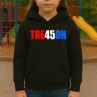 Tre45on Treason Anti Trump Kids Hoodie thumb 3