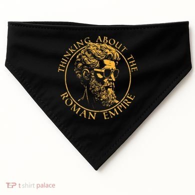 The Roman Empire Map Never Forget Ancient Rome Historic Maps USA-Made Doggie Bandana