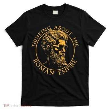 The Roman Empire Map Never Forget Ancient Rome Historic Maps T-Shirt