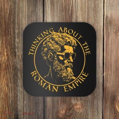 The Roman Empire Map Never Forget Ancient Rome Historic Maps Coaster