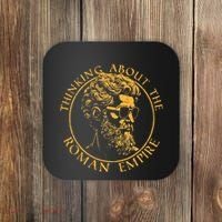 The Roman Empire Map Never Forget Ancient Rome Historic Maps Coaster thumb 0