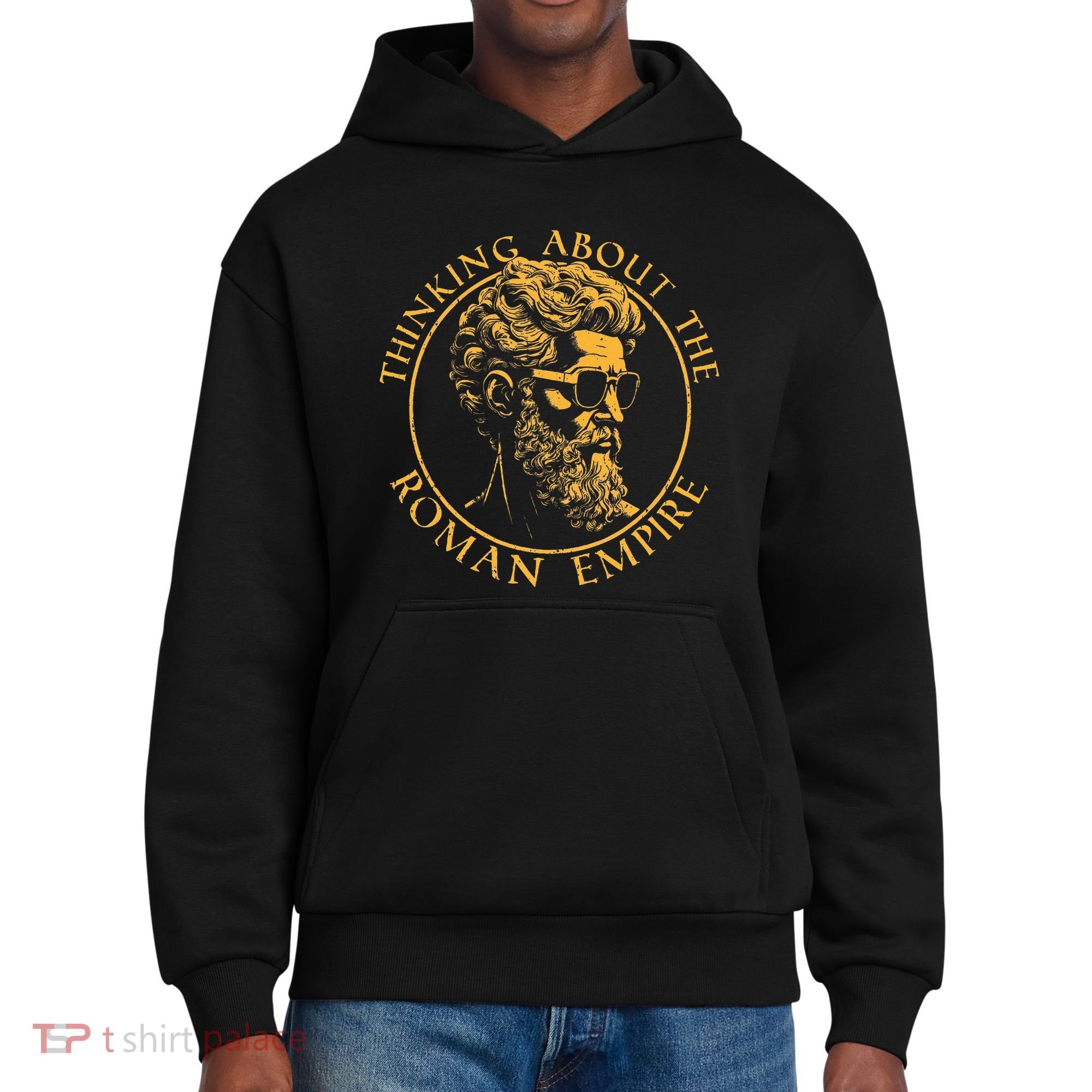 The Roman Empire Map Never Forget Ancient Rome Historic Maps District V.I.T. Heavyweight Hoodie
