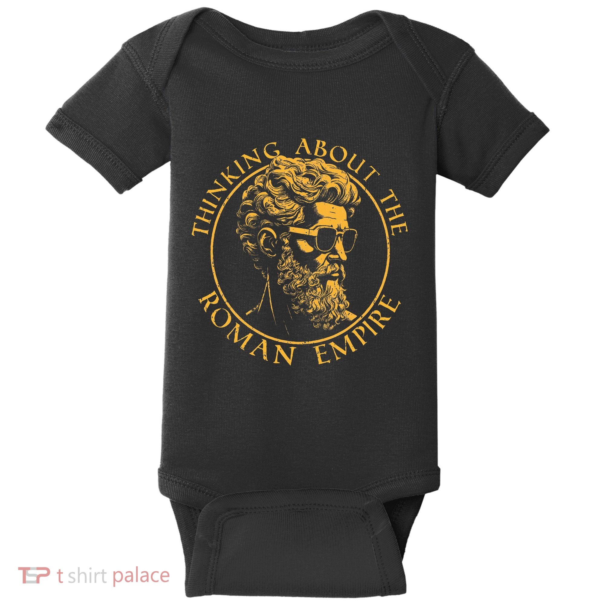 The Roman Empire Map Never Forget Ancient Rome Historic Maps Baby Bodysuit