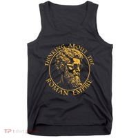 The Roman Empire Map Never Forget Ancient Rome Historic Maps Tank Top thumb 0