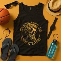 The Roman Empire Map Never Forget Ancient Rome Historic Maps Tank Top thumb 4