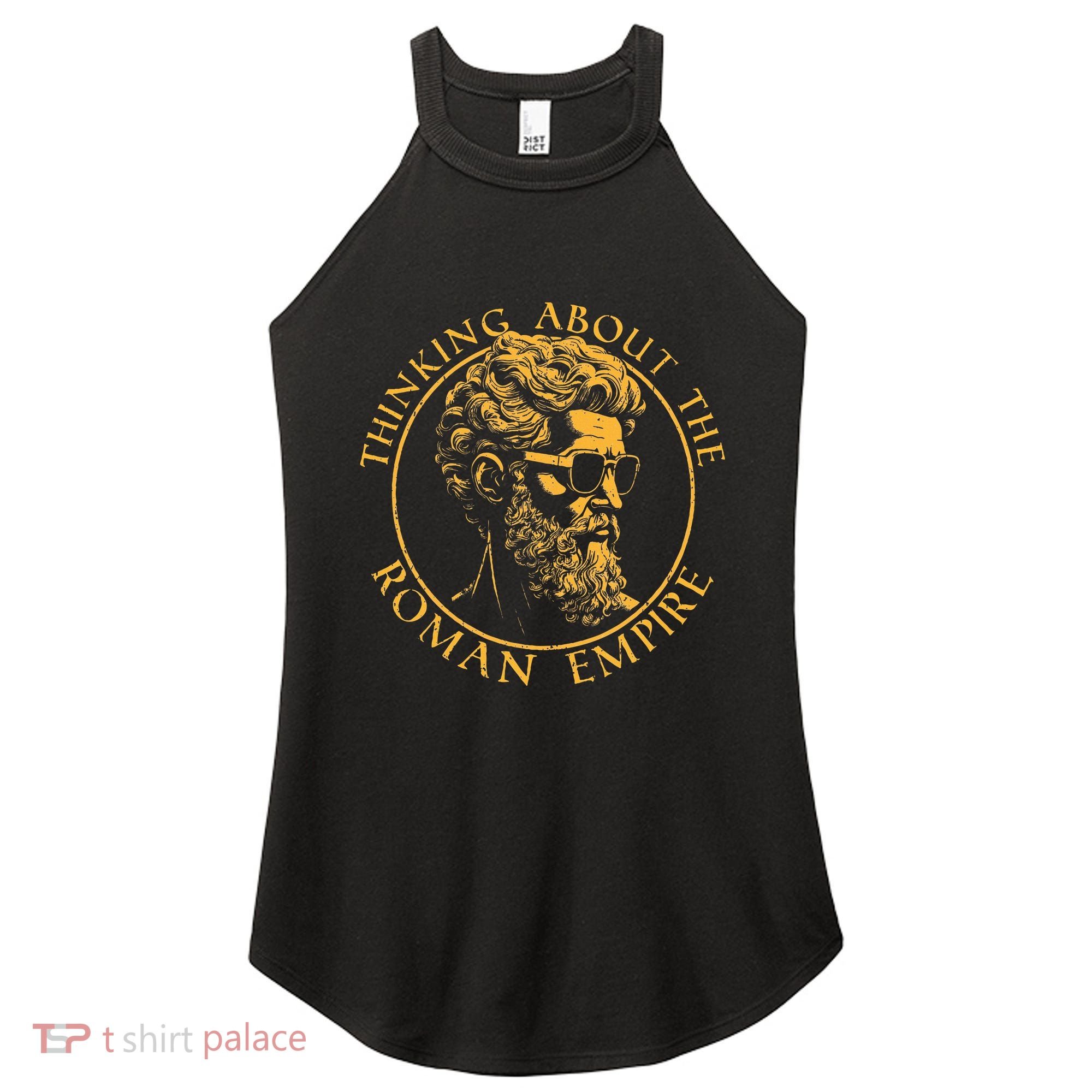 The Roman Empire Map Never Forget Ancient Rome Historic Maps Women's Perfect Tri Rocker Tank