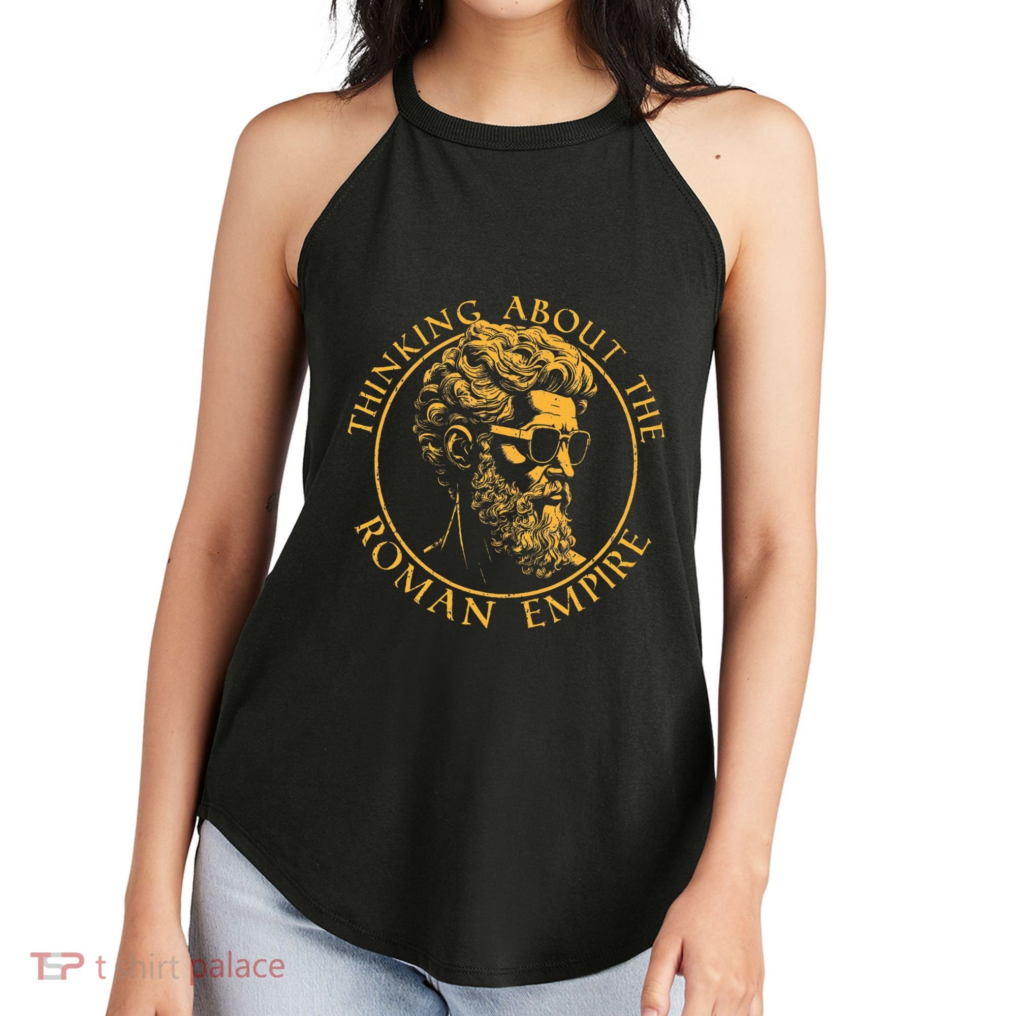 The Roman Empire Map Never Forget Ancient Rome Historic Maps Women's Perfect Tri Rocker Tank