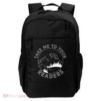 Take Reading English Teacher Library Alien Space Backpack thumb 0