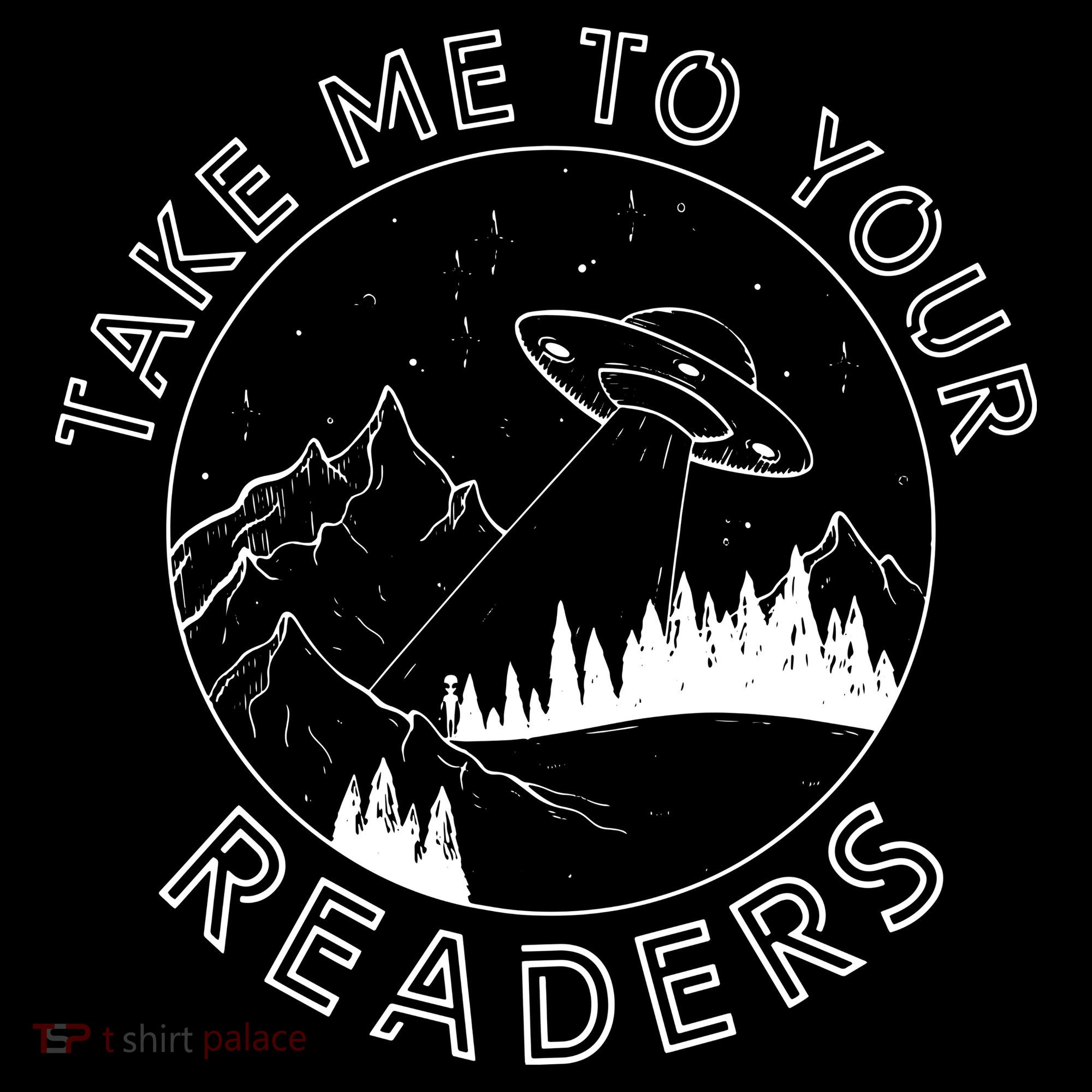 Take Reading English Teacher Library Alien Space Ornament