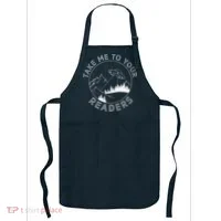 Take Reading English Teacher Library Alien Space Apron thumb 0