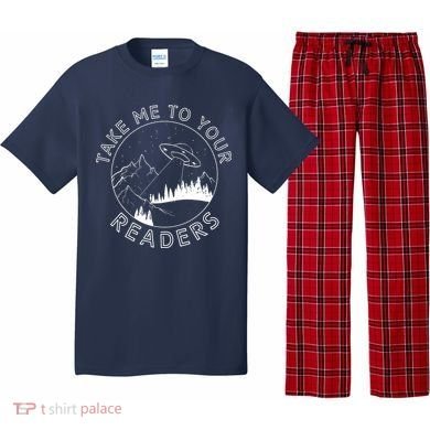 Take Reading English Teacher Library Alien Space Pajama Set