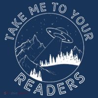 Take Reading English Teacher Library Alien Space Mousepad thumb 1