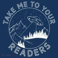 Take Reading English Teacher Library Alien Space Women's T-Shirt thumb 6