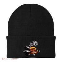 T Rex Eating Burger Beanie thumb 0