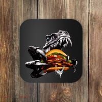 T Rex Eating Burger Coaster thumb 0