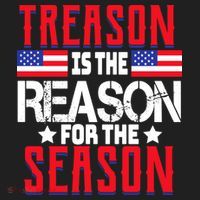 Treason Is The Reason For The Season Patriotic Hat thumb 2