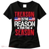 Treason Is The Reason For The Season Patriotic Women's T-Shirt thumb 0
