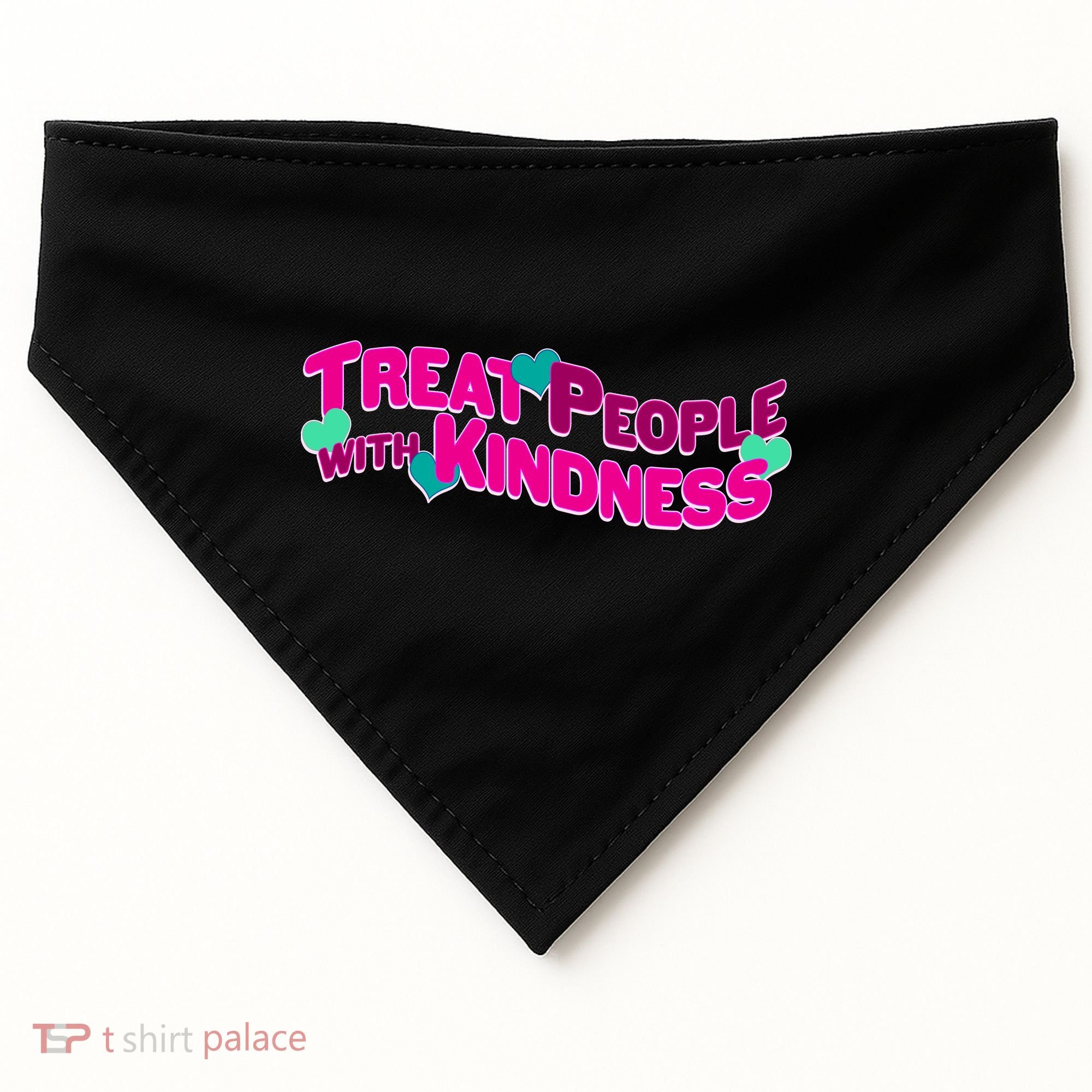 Treat People With Kindness USA-Made Doggie Bandana