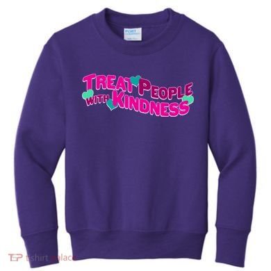 Treat People With Kindness Kids Sweatshirt
