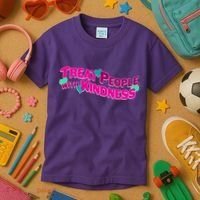 Treat People With Kindness Kids T-Shirt thumb 3