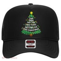 Tree Isn't The Only Thing Getting Lit Ugly Christmas Hat thumb 0