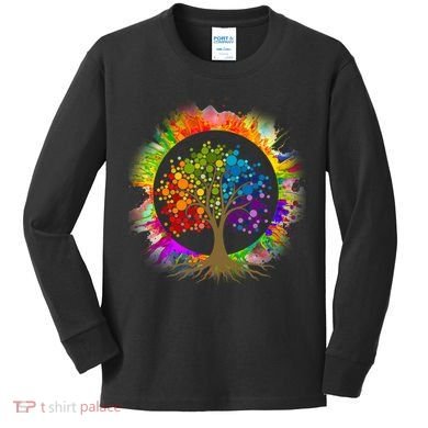 Tree Of Life Kids Long Sleeve Shirt