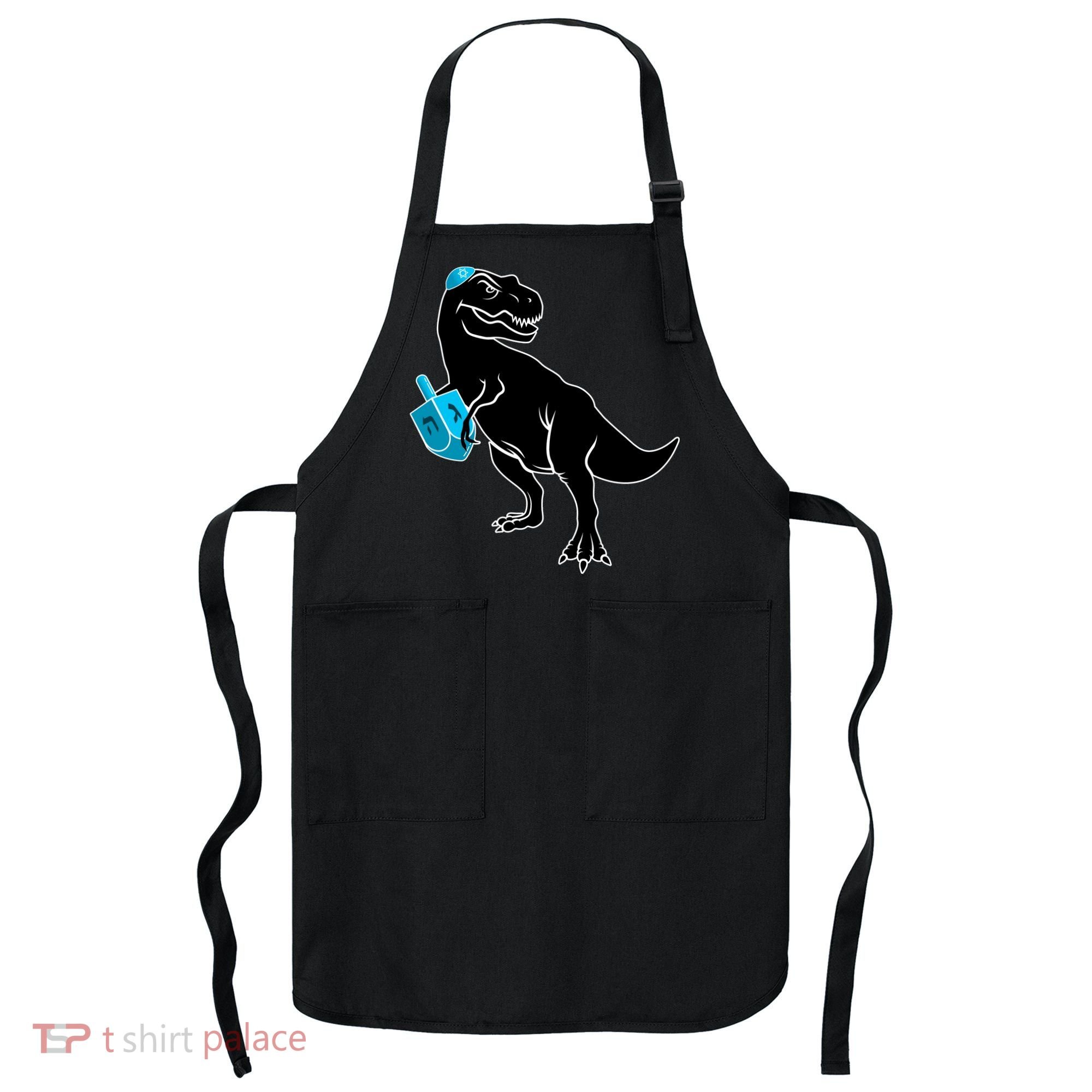 Trex Jewish Dreidel Apron