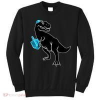 Trex Jewish Dreidel Sweatshirt thumb 0