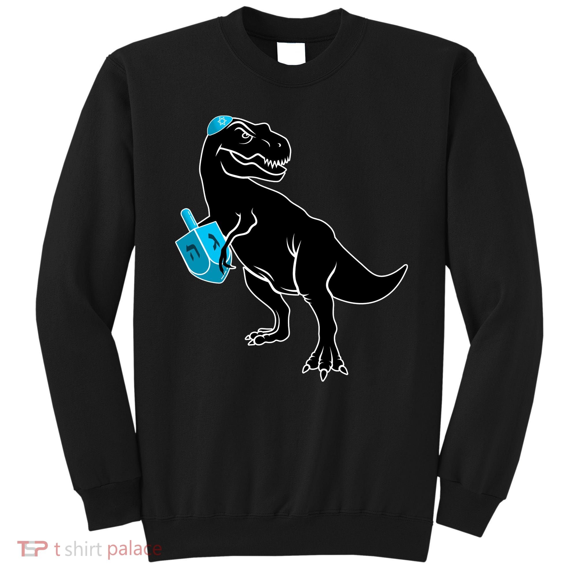 Trex Jewish Dreidel Sweatshirt