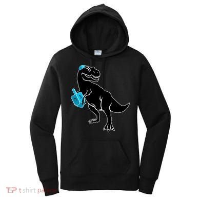 Trex Jewish Dreidel Women's Hoodie