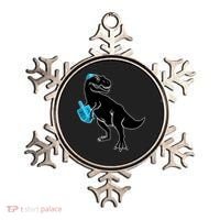 Trex Jewish Dreidel Ornament thumb 0