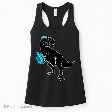 Trex Jewish Dreidel Women's Tank Top