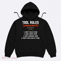 Tool Rules Funny Meme Mechanic Auto Repair Hoodie thumb 0