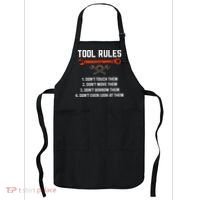 Tool Rules Funny Meme Mechanic Auto Repair Apron thumb 0